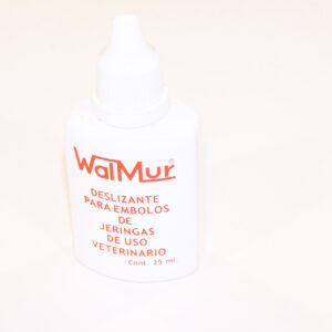 Lubricante para émbolos WALMUR, gotero de 15 ml.