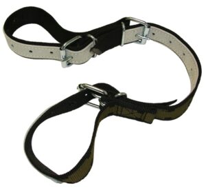 Lazo/manea para patas, ajustable con hebillas, para vacunos