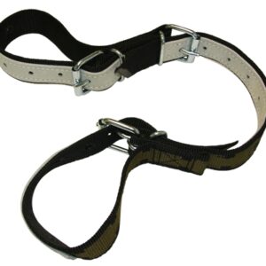 Lazo/manea para patas, ajustable con hebillas, para vacunos
