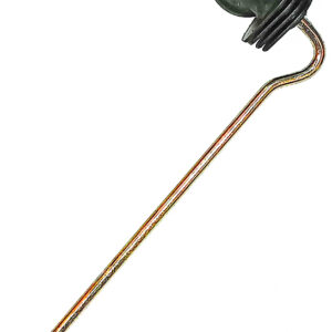 Aislador separador roscado 20 cm, 3 tabiques x 10