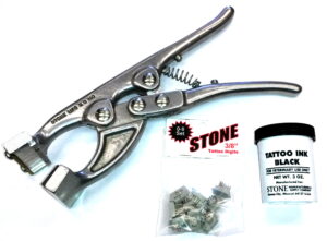 Pinza Tatuadora STONE Provet 500 5 x  10 mm.(3/8″)
