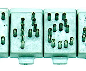 Juego de números STONE, p/tatuar peq. Animales 10 mm.