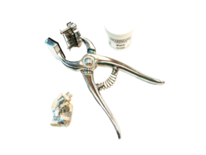 PINZA TATUADORA CTN 3/8 -10 mm.