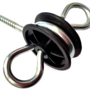 Aislador línea Walmur c/tornillo, doble contacto/esquinero. Unidad