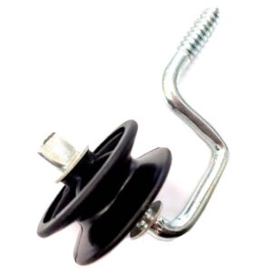 Aislador con tornillo esquinero c/carrete x 10