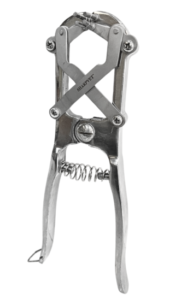 CASTRADOR p/CORDEROS & TERNEROS – ALUMINIO A GOMA ELÁSTRATOR