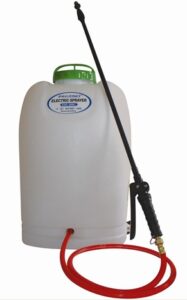 Pulverizador de mochila, a batería. Cap.: 15 lts.,