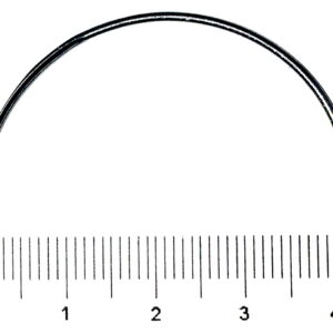 Aguja sutura curva 1/2  circulo. Secc. triangular Nº  4 – 64 mm. Docena