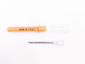 Aguja descartable 14G x 1/2 «- 12 x 2,0mm. –  Caja x 100