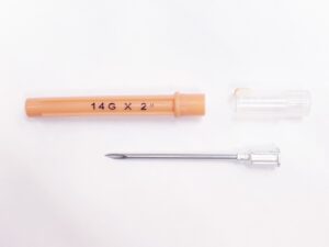 Aguja descartable 14G x 2 » – 50 x 2,0 mm. – Caja x 100