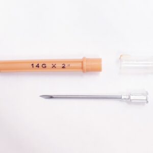 Aguja descartable 14G x 2 » – 50 x 2,0 mm. – Caja x 100