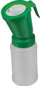 Copa para sellado de pezones, sin retorno.