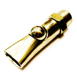 Bebedero automático para cerdos, en acero inox..A bolilla. 1/2″