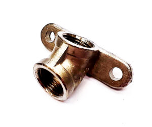Soporte (codo) para pared, en acero inox. De 1/2 » – 60 grados