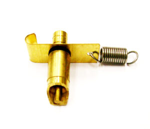 Bebedero automático para conejos, bronce. Con traba para jaula.