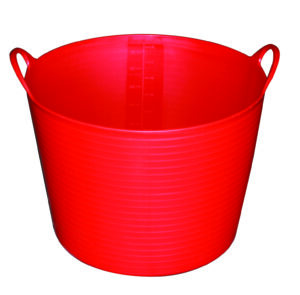 Contenedor / comedero flexible de 44 lt, con asas.