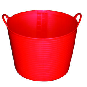 Contenedor / comedero flexible de 44 lt, con asas.