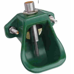 Bebedero automático para lechones, tazón vertical plástico.