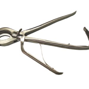 Castrador emasculador Reimers,  triple magullamiento. Con traba 30 cm.