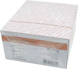 Catgut N° 3  cromado, de 1,5 mt. Caja x 12 – c/u
