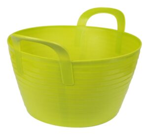 Balde contenedor plástico flexible 12lt. con asas