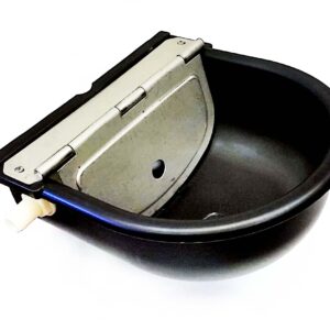 Bebedero tazón  capacidad 1,5 lt. nylon, con flotador. 1/2″