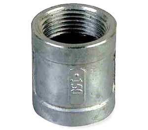 Cupla de acero inoxidable, rosca de 1/2 «