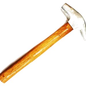 Martillo herrador, mango de madera. Cabeza Redonda