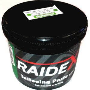 Pasta para tatuar RAIDEX. Pote 600 g., Verde.