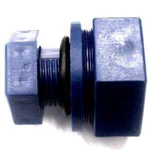 Soporte sin válvula, para tetinas de baldes plásticos.