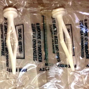 Dilatador para pezones, plástico, descartable  x 2