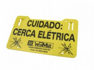 Cartel advertencia «Cerco Eléctrico» PICANA. Unidad