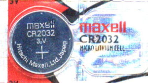 Pila 3V – CR2032, botón, p/balanzas electrónicas