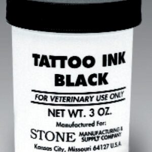 Pasta para tatuar STONE, pote 90 gr. color Negro.