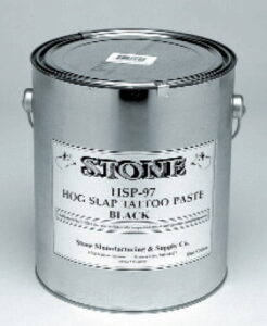 Tinta para tatuar STONE, bidón 3,8 lt. color Negro.