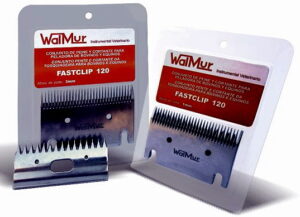 Juego peine y cortante, para peladora FastClip 120. Altura corte 1 mm.