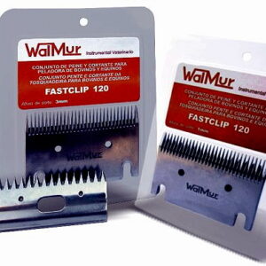 Juego peine y cortante para peladora FastClip 120. Altura corte 3 mm.