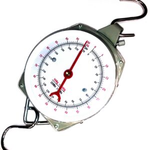 Balanza portátil de colgar, tipo reloj. Capacidad 100 Kg.