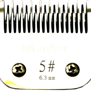 Juego peine y cortante Nº  5 para peladora Walmur. Corte a 6,30 mm.