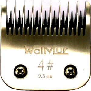Juego peine y cortante Nº  4 para peladora Walmur.  Corte a 9,50 mm.