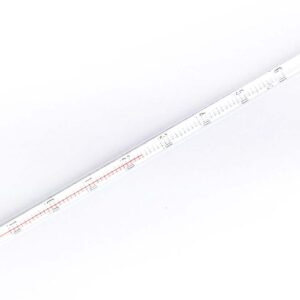 Termómetro de vidrio para inseminación. De -10°C+ 60°C.