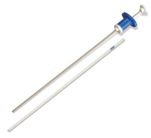 Pistoleta MINITUB para aplicar semen, Modelo Quick lock.