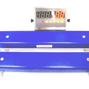 Balanza electr. p/pesar ganado. Cap. 3.000Kg. Barras 58cm cabezal inox.