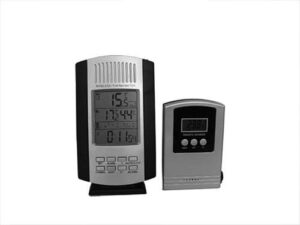 Medidor de temperatura y humedad digital. Con sensor remoto.