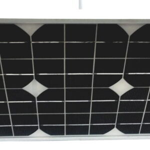 Panel solar fotovoltaico de 16 W. Carga: 4,1 A/día. Sin soporte