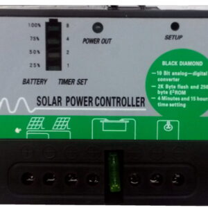 Regulador de carga ECOENERGY, 15 Amp. Para paneles solares