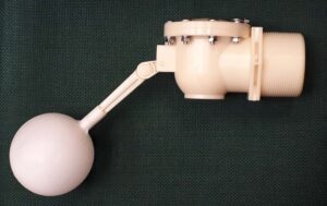Válvula plástica con flotador Walmur «K», entrada de 2 1/2″