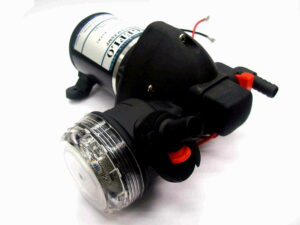 Bomba para agua 12V – 660 lt./h., Presión 3,8 Kg/cm2