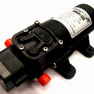 Bomba para agua 12V – 258 lt./h., presión 2,4 Kg,/cm2