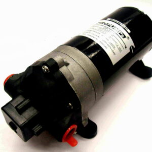 Bomba para agua 12V – 330 lt./h., presión 11,2 Kg,/cm2